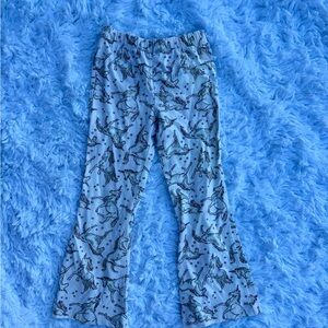 Sparkly Unicorn Print Pants